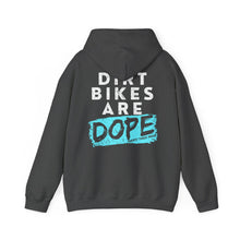 Load image into Gallery viewer, Dirt Bikes are DOPE - Unisex Hoodie Heavy Blend™ Hooded Sweatshirt