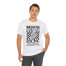 Load image into Gallery viewer, Weekend Forecast Shirt Unisex Jersey Short Sleeve Tee