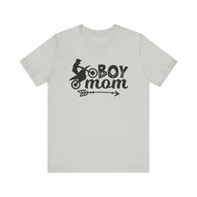 Load image into Gallery viewer, Boy Mom Motocross Unisex Soft Style Tee Shirt