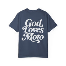Load image into Gallery viewer, God Loves Moto - Comfort Colors Unisex T-Shirt