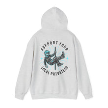 Load image into Gallery viewer, Support Your Local Privateer - Unisex Hoodie Heavy Blend™ Hooded Sweatshirt