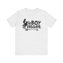 Load image into Gallery viewer, Boy Mom Motocross Unisex Soft Style Tee Shirt