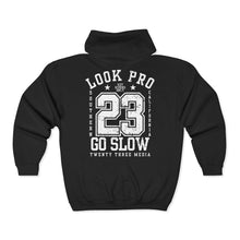 Load image into Gallery viewer, Look Pro Go Slow Uni - Unisex Zip Hooded Sweatshirt