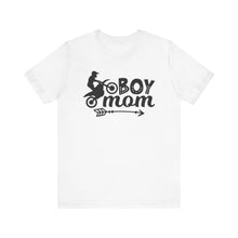 Load image into Gallery viewer, Boy Mom Motocross Unisex Soft Style Tee Shirt