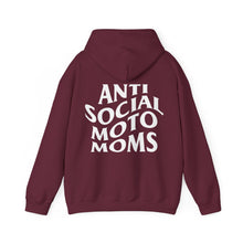 Load image into Gallery viewer, Anti Social Moto Moms - Unisex Hoodie Heavy Blend™ Hooded Sweatshirt