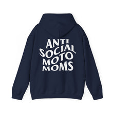 Load image into Gallery viewer, Anti Social Moto Moms - Unisex Hoodie Heavy Blend™ Hooded Sweatshirt