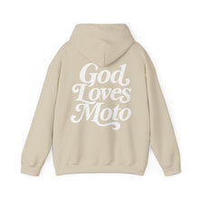 Load image into Gallery viewer, God Loves Moto - Unisex Hoodie Heavy Blend™ Hooded Sweatshirt