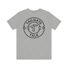 Load image into Gallery viewer, Tailgate Talk TM Jersey Short Sleeve Tee