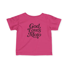 Load image into Gallery viewer, BABY - God Loves Moto Infant Tee