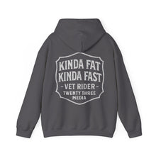 Load image into Gallery viewer, Kinda Fat Kinda Fast VET RIDER - Unisex Hoodie Heavy Blend™ Hooded Sweatshirt