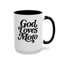 Load image into Gallery viewer, God Loves Moto Coffee Mug