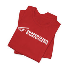 Load image into Gallery viewer, HONDUHH BOIIIISSSS - Adult Unisex Bella Canvas Soft Tee RIDE RED