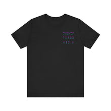Load image into Gallery viewer, Embossed Neon Twenty Three Media Unisex Jersey Short Sleeve Tee