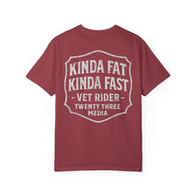 Load image into Gallery viewer, Kinda Fat Kinda Fast VET RIDER Unisex T-shirt - Comfort Colors