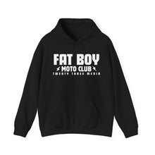 Load image into Gallery viewer, Fat Boy Moto Club - Unisex Hoodie Heavy Blend™ Hooded Sweatshirt