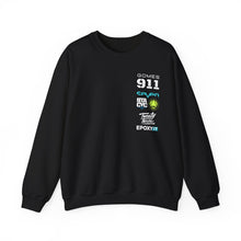 Load image into Gallery viewer, Gomes 911 Crewneck Sweatshirt - Unisex Heavy Blend™ | Sporty and Casual omes
