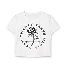 Load image into Gallery viewer, Rose Women's Baby Tee