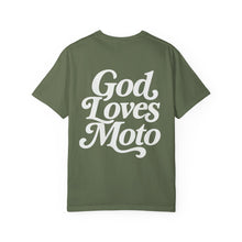Load image into Gallery viewer, God Loves Moto - Comfort Colors Unisex T-Shirt