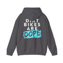 Load image into Gallery viewer, Dirt Bikes are DOPE - Unisex Hoodie Heavy Blend™ Hooded Sweatshirt