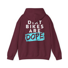 Load image into Gallery viewer, Dirt Bikes are DOPE - Unisex Hoodie Heavy Blend™ Hooded Sweatshirt