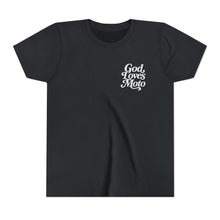Load image into Gallery viewer, YOUTH - God Loves Moto - Short Sleeve Tee