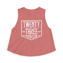 Load image into Gallery viewer, Twenty Three Moto Club Crop Top — Women's Biker Vintage Tank