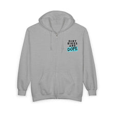 Load image into Gallery viewer, Dirt Bikes are DOPE - Unisex Zip Hooded Sweatshirt