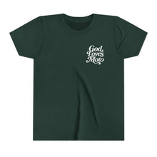 Load image into Gallery viewer, YOUTH - God Loves Moto - Short Sleeve Tee