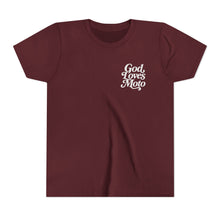 Load image into Gallery viewer, YOUTH - God Loves Moto - Short Sleeve Tee