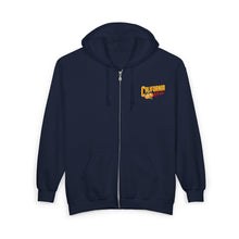 Load image into Gallery viewer, California Moto Zip Up Hoodie