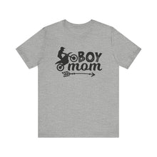 Load image into Gallery viewer, Boy Mom Motocross Unisex Soft Style Tee Shirt