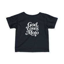 Load image into Gallery viewer, BABY - God Loves Moto Infant Tee