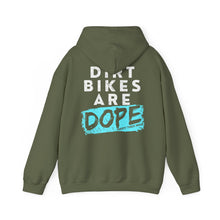Load image into Gallery viewer, Dirt Bikes are DOPE - Unisex Hoodie Heavy Blend™ Hooded Sweatshirt