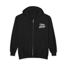Load image into Gallery viewer, Moto Lifestyle - Unisex Zip Hooded Sweatshirt