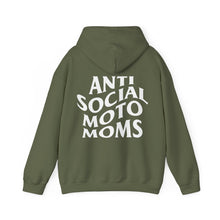 Load image into Gallery viewer, Anti Social Moto Moms - Unisex Hoodie Heavy Blend™ Hooded Sweatshirt
