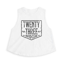 Load image into Gallery viewer, Twenty Three Moto Club Crop Top — Women's Biker Vintage Tank