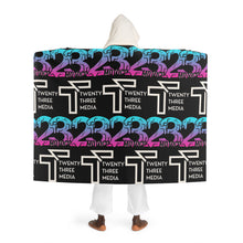 Load image into Gallery viewer, Studio 23 Hooded Sherpa Fleece Blanket