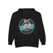 Load image into Gallery viewer, 23 Moto Podcast - Unisex Zip Hooded Sweatshirt