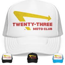 Load image into Gallery viewer, Burger Moto Club Foam Trucker Hat, Embroidered