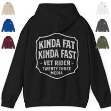 Load image into Gallery viewer, Kinda Fat Kinda Fast VET RIDER - Unisex Hoodie Heavy Blend™ Hooded Sweatshirt