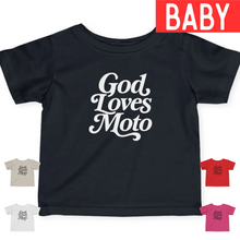 Load image into Gallery viewer, BABY - God Loves Moto Infant Tee