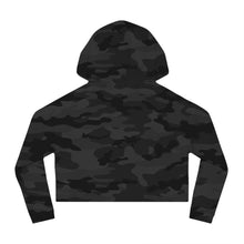 Load image into Gallery viewer, On race Days We Wear Dirt Women’s Cropped Hooded Sweatshirt