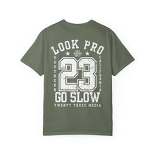 Load image into Gallery viewer, Look Pro Go Slow Uni Unisex T-shirt - Comfort Colors

