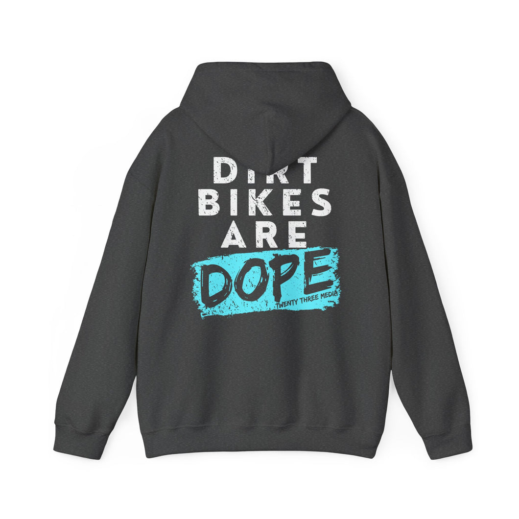 Dirt Bikes are DOPE - Unisex Hoodie Heavy Blend™ Hooded Sweatshirt