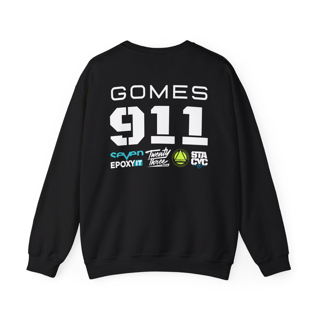 Gomes 911 Crewneck Sweatshirt - Unisex Heavy Blend™ | Sporty and Casual omes