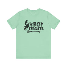 Load image into Gallery viewer, Boy Mom Motocross Unisex Soft Style Tee Shirt
