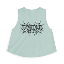 Load image into Gallery viewer, Death Metal Crop Top - Twenty Three Media Tank for Women
