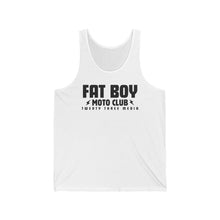 Load image into Gallery viewer, Fat Boy Moto Club - Unisex Jersey Tank Top
