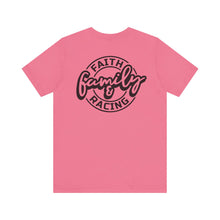 Load image into Gallery viewer, Faith Family and Racing Unisex Soft Style Tee Shirt
