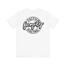 Load image into Gallery viewer, Faith Family and Racing Unisex Soft Style Tee Shirt
